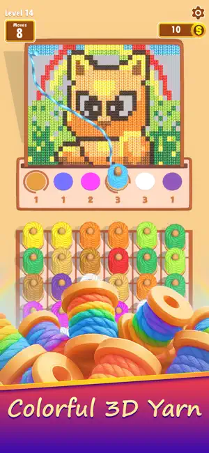 Link & Knit Puzzle screenshot 1
