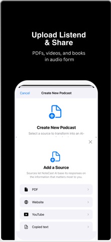 NoteCast AI Screenshot 5 of 6