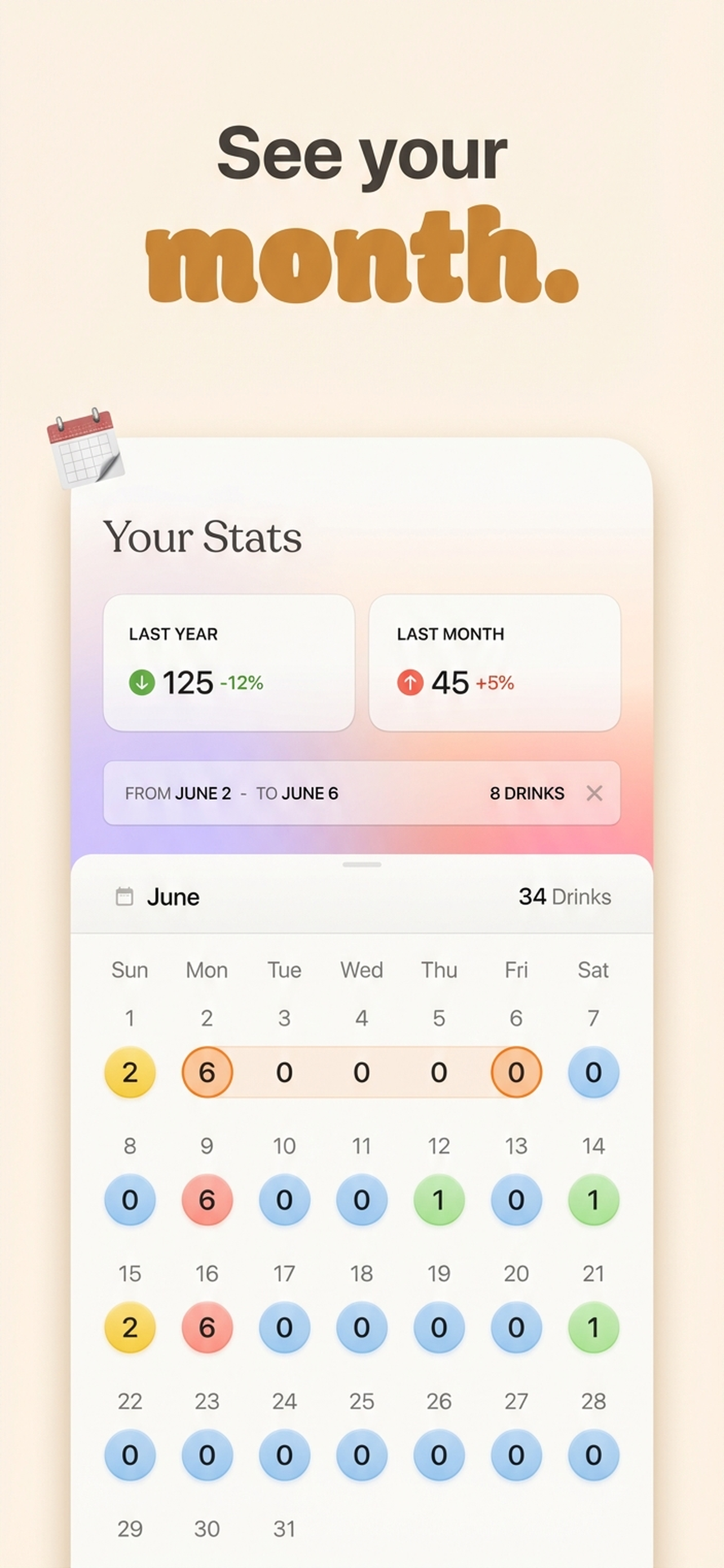 Drink Less: Alcohol Tracker screenshot 3