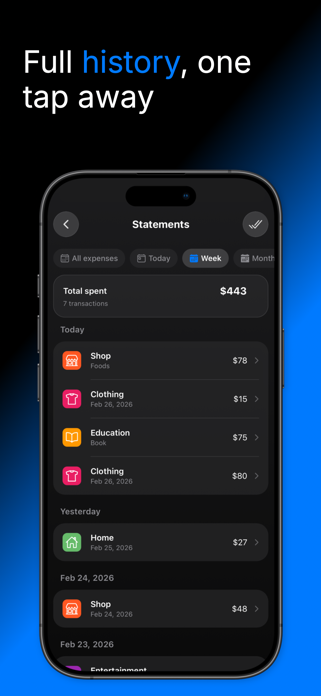 Treeg Expense Tracker Screenshot 5 of 6