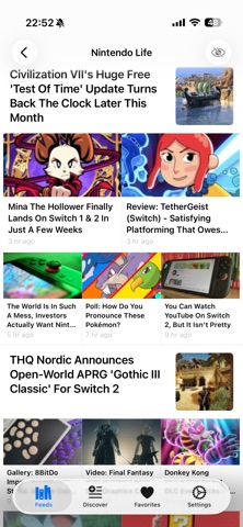 NewsHub - RSS News Reader Screenshot 2 of 4