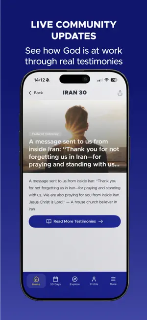 Iran 30: Pray for Iran screenshot 3