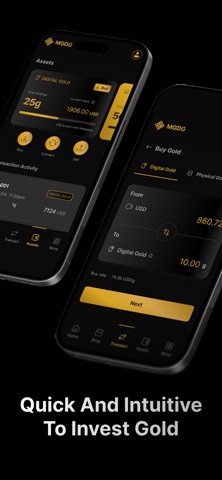 MGDG – Gold Trading App screenshot