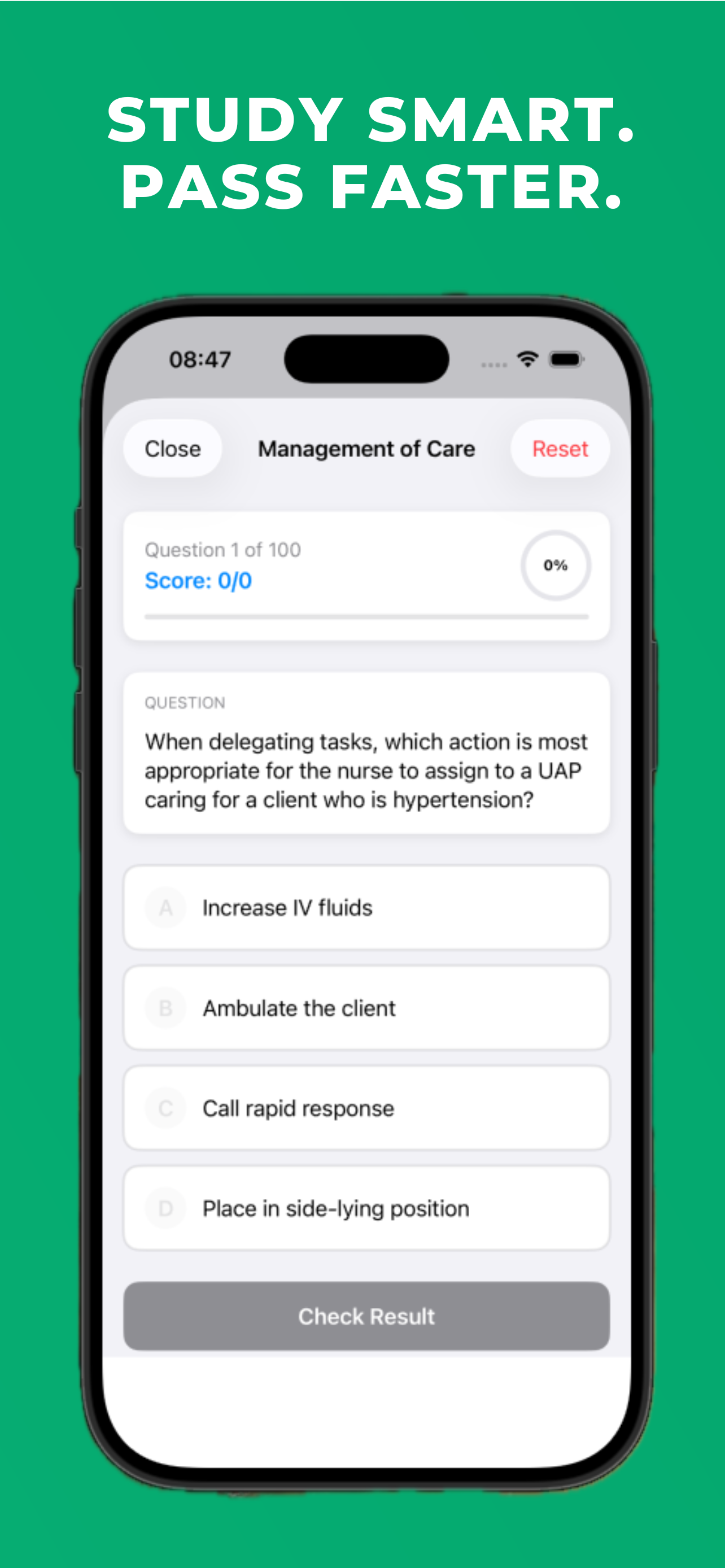 NCLEX RN Mastery Quiz screenshot 4