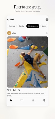 A/SIDE - Private Social Screenshot 4 of 6