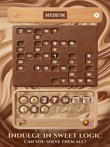 Choco Math iPad screenshot