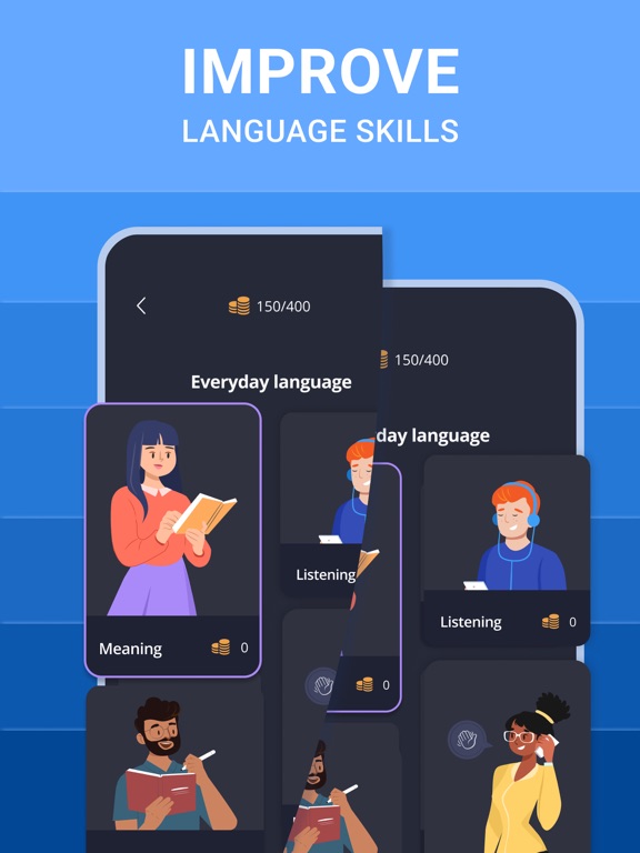 Learn English A1-C1: 2Shine iPad screenshot 4 - Education app
