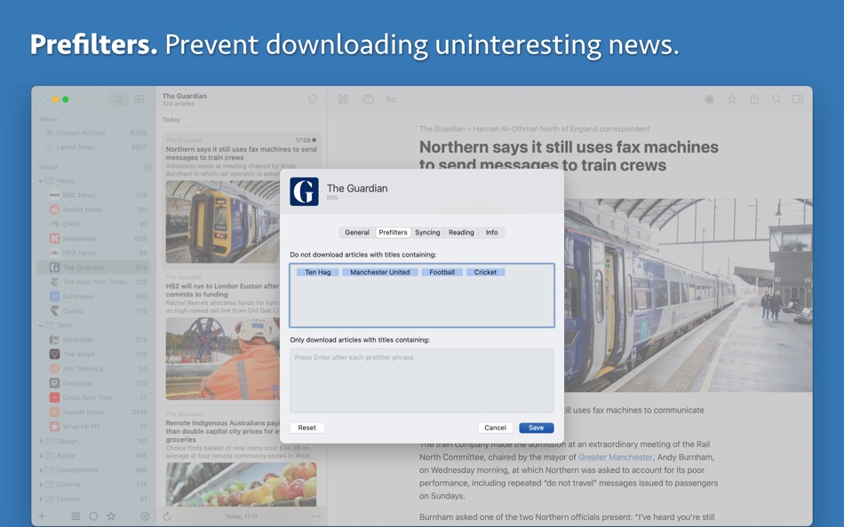 #5. News Explorer (macOS) 由: Ron Elemans