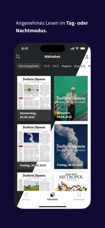 F.A.Z. Kiosk - App zur Zeitung screenshot 5 of 6