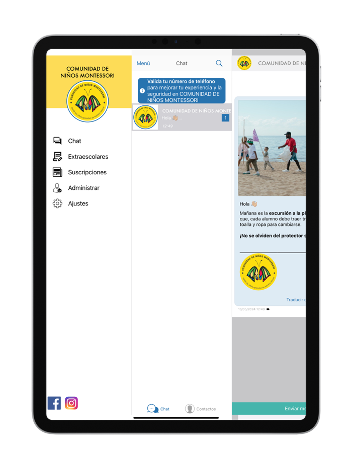 COMUNIDAD DE NIÑOS MONTESSORI