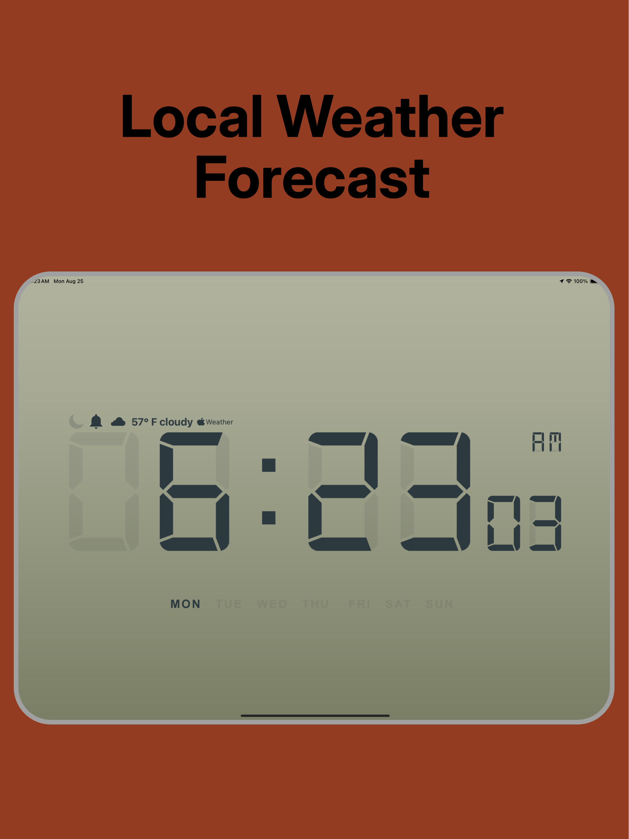 Digital Weather Clock-Desk screenshot 10