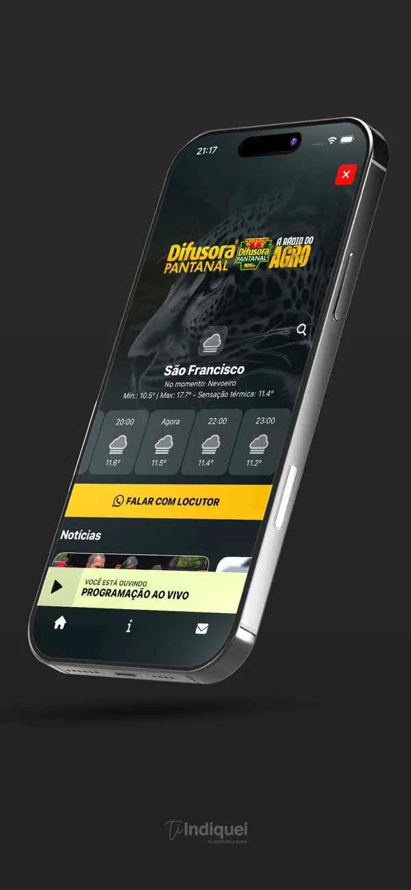 Screenshot #2 pour Difusora Pantanal FM