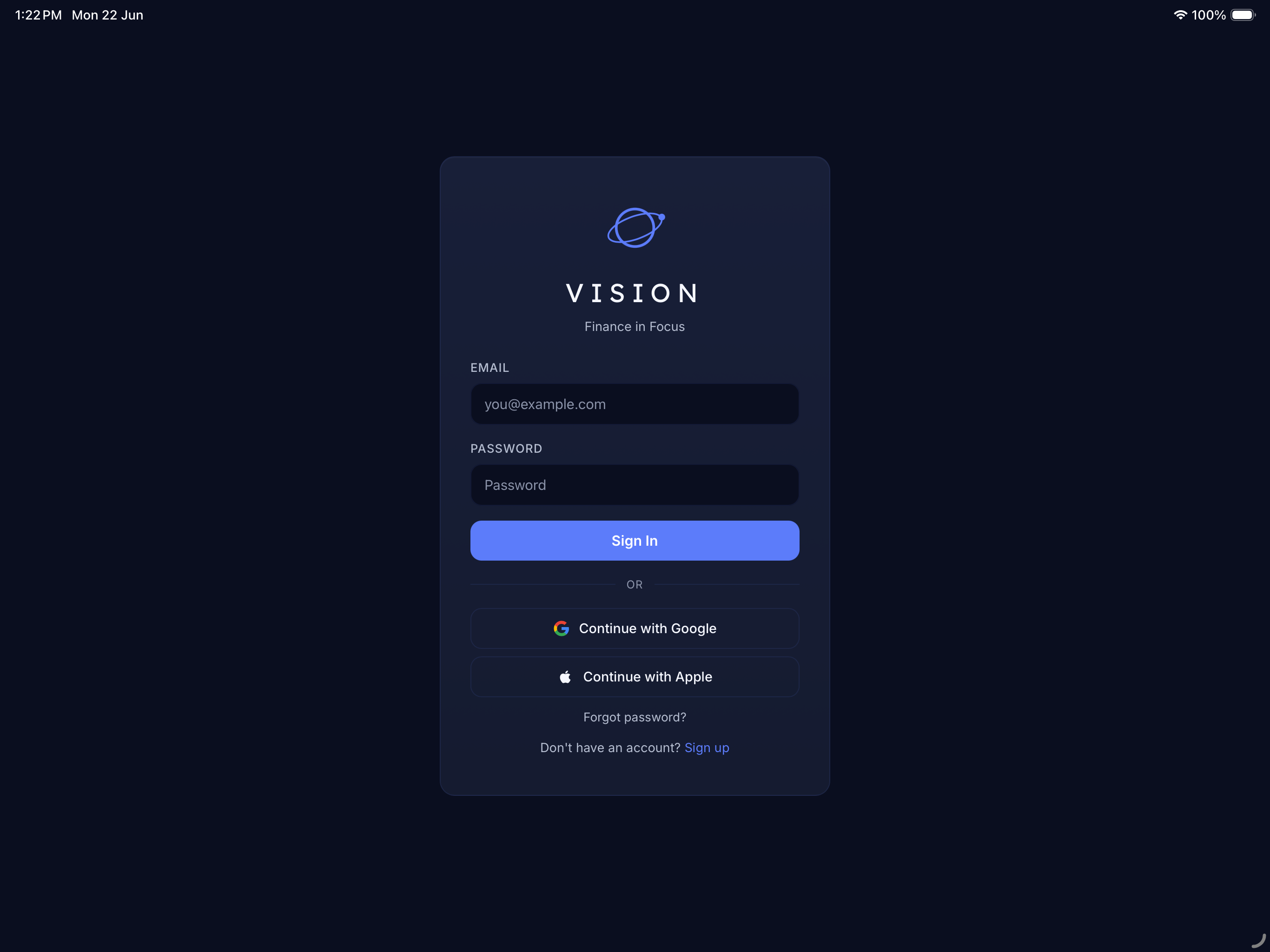 Vision Finance App screenshot 10