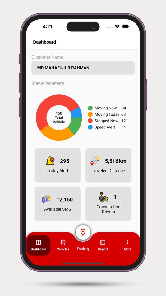 #2. M2M Vehicle Tracking System (iOS) 由: M2M Communications Pvt. Ltd.