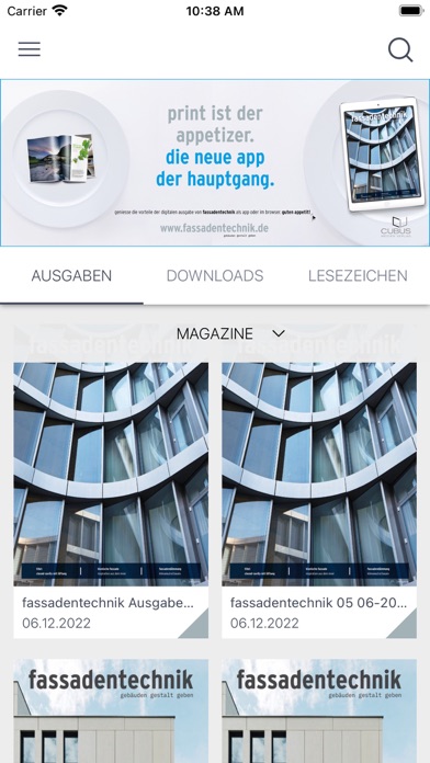 Fassadentechnik Screenshot