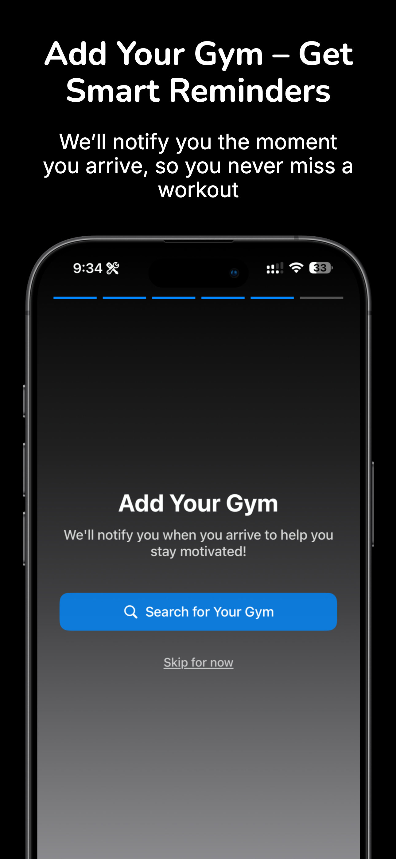 Workout App - Gym Reminder