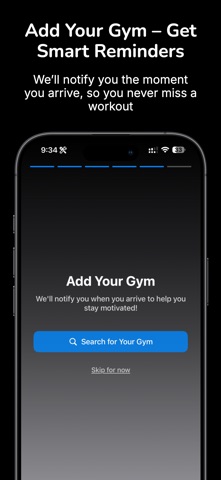Workout App - Gym Reminder Screenshot 4 of 8