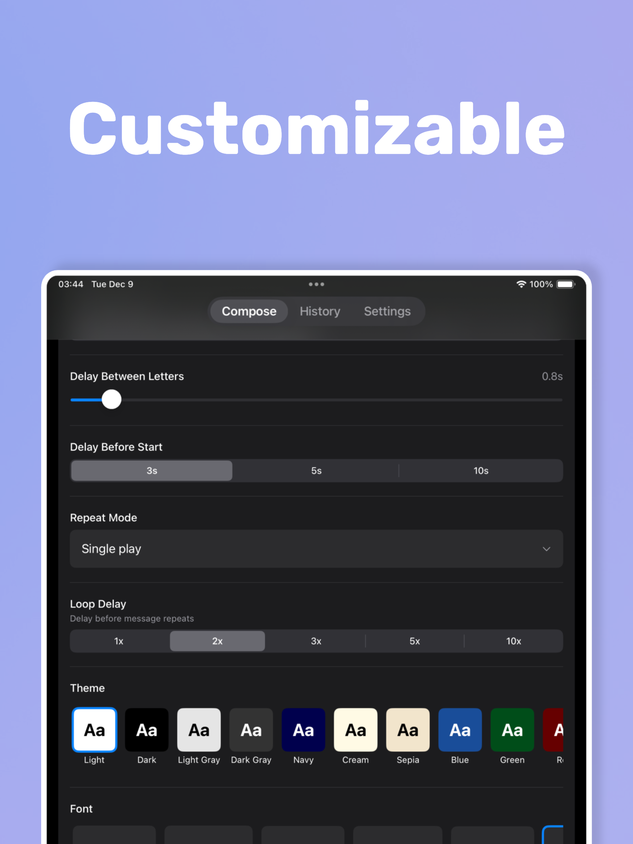 Big Letters - Text Display screenshot 10