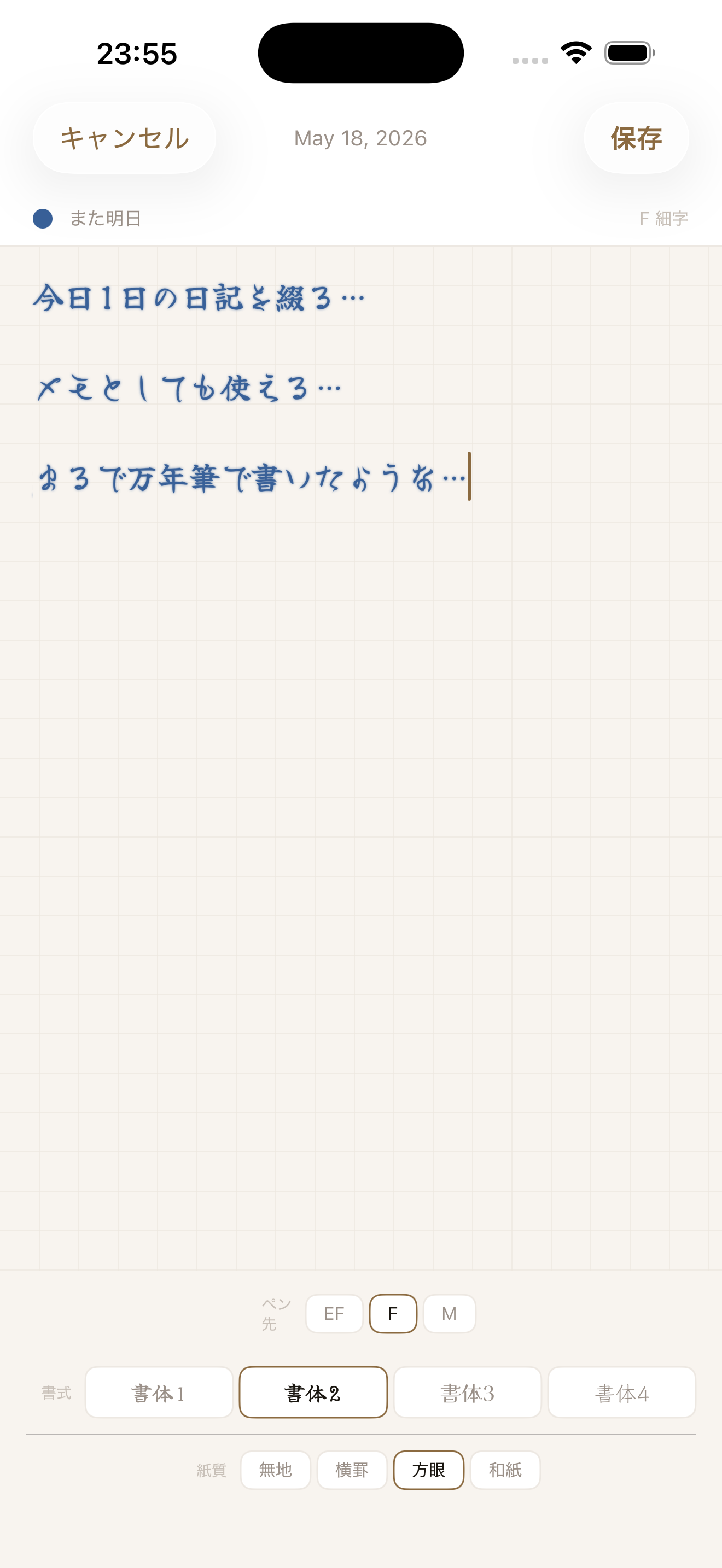 Diary Ink.