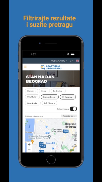 Apartmani u Beogradu