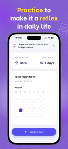 Daily Growth Trainer - MeUp iPhone screenshot 7