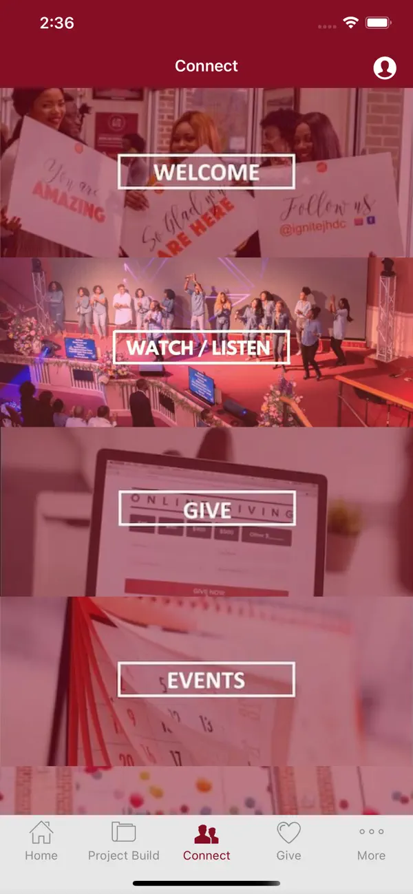 Screenshot #1 pour Jesus House DC