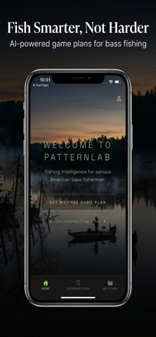 PatternLab - Smart Fishing App Screenshot 1 of 5