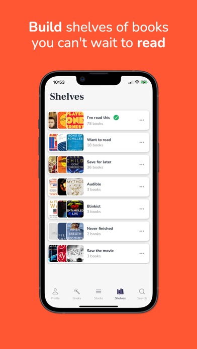 Bookist iPhone screenshot 4 - Book app