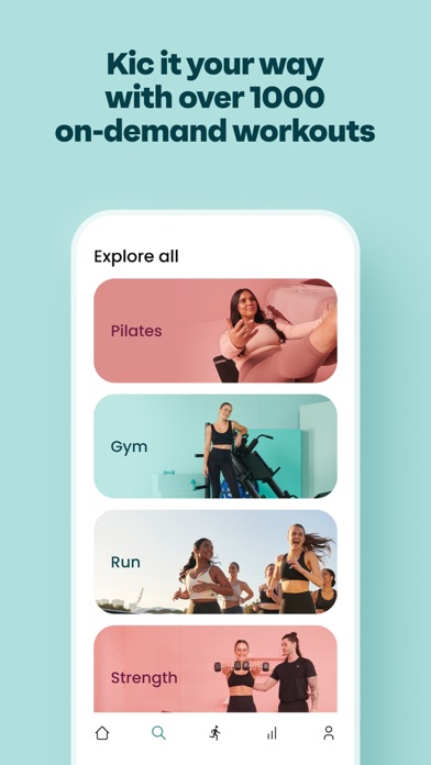 Kic: Health, Fitness & Recipes Screenshot