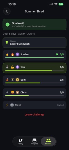 Gym Accountability: Level Up Screenshot 6 of 6