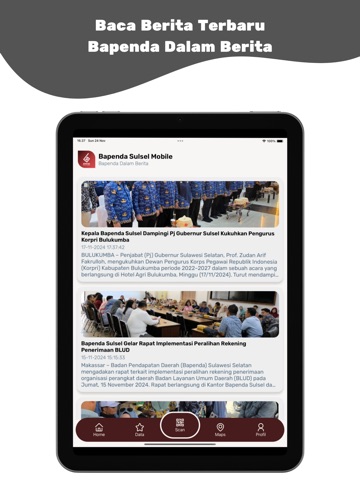 Bapenda Sulsel Mobile iPad screenshot 7
