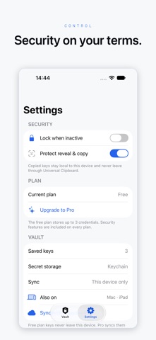 API Key Manager – Secure Vault Screenshot 3 of 4