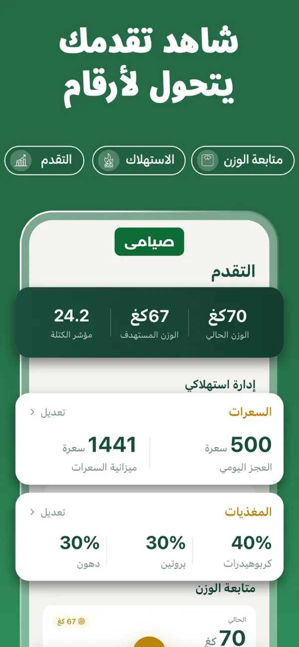 Screenshot #3 pour صيامي: صيام ذكي ومتقطع