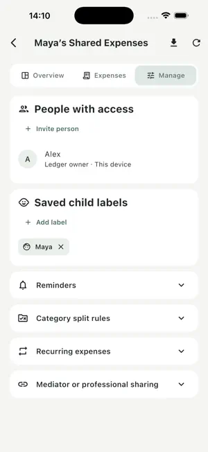 Shared Ledger screenshot 4