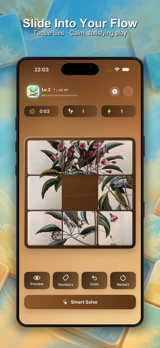 VibePuzzling: Sliding Puzzles screenshot 2