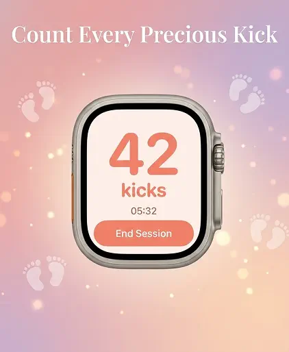 Screenshot #1 pour Baby Kick Counter Watch