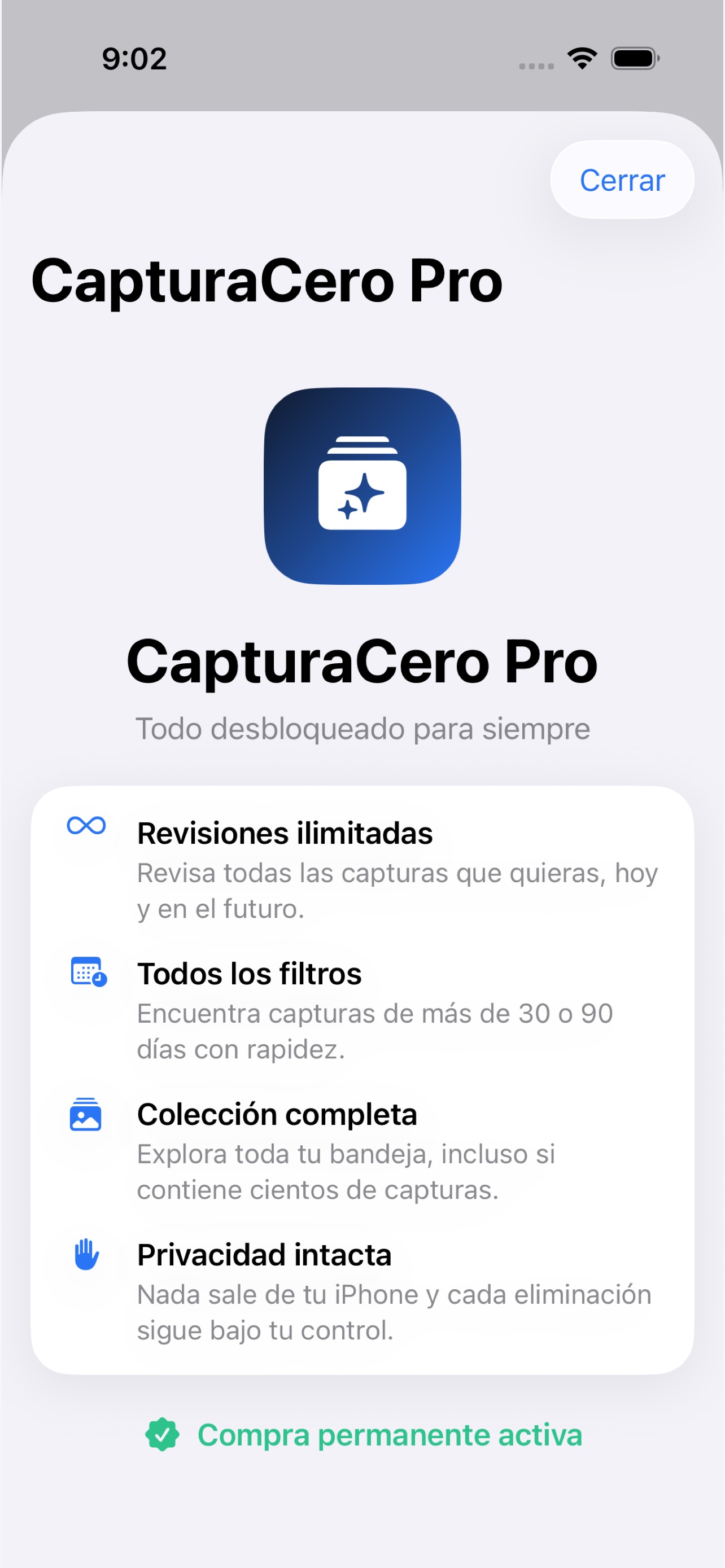 Screenshot 3 of CapturaCero