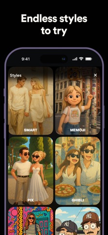 AI Photos - AI Photo Generator iPhone screenshot