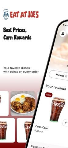 Eat at Joe's To Go iPhone screenshot