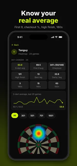 Bead: Darts Scorer & Counter screenshot 3