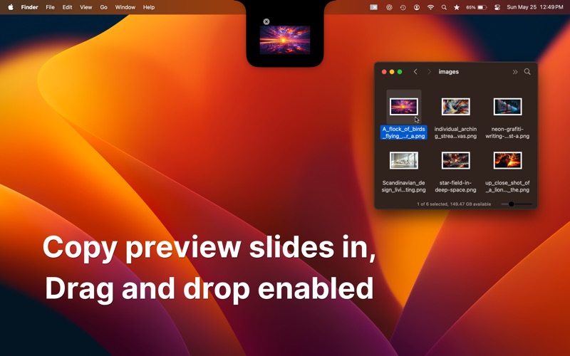 App screenshot