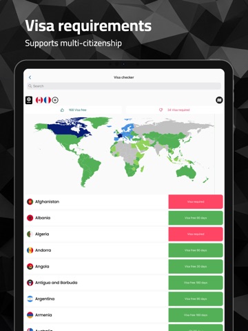 Tax Residency Tracker: Sarmiza iPad screenshot