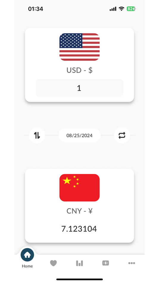 #1. Exchange Rates - Converter (iOS) بواسطة: Hoang Khuat