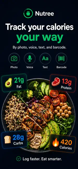Nutree: Calorie Tracker screenshot 1