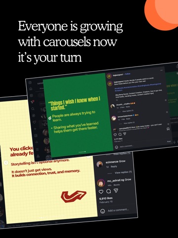 InstaCarousel IO iPad screenshot