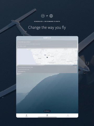 Surf Air ipad screenshot 2