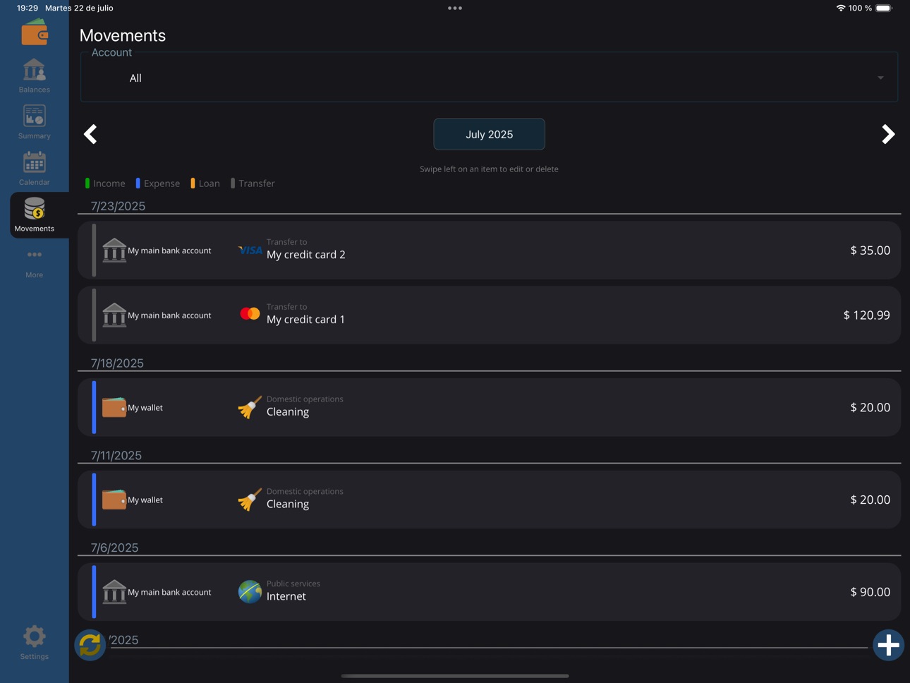 iPad screenshot