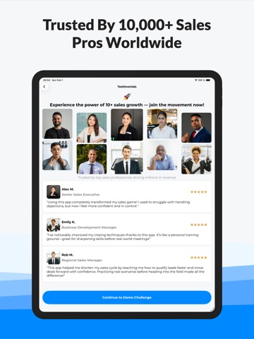 SalesGPT - AI Sales Coach iPad screenshot