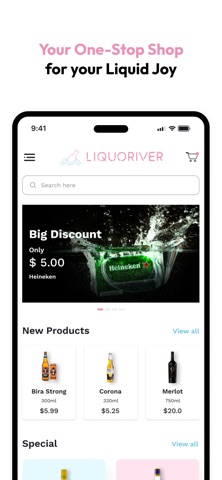 Liquoriver iPhone screenshot