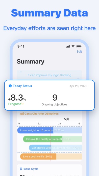 Vis - OKR Goals Planner&To-Do Screenshot